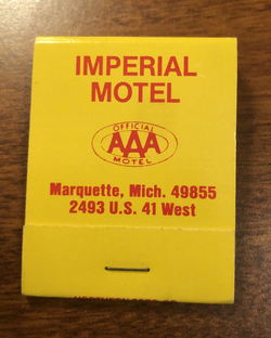 Imperial Motel - Matchbook (newer photo)
